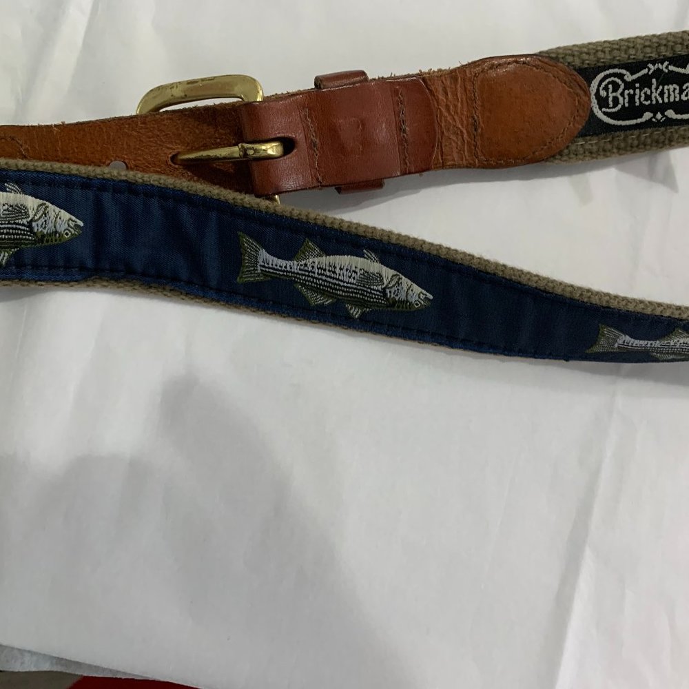 Brickman's Martha's Vineyard Men's Bluefish Belt